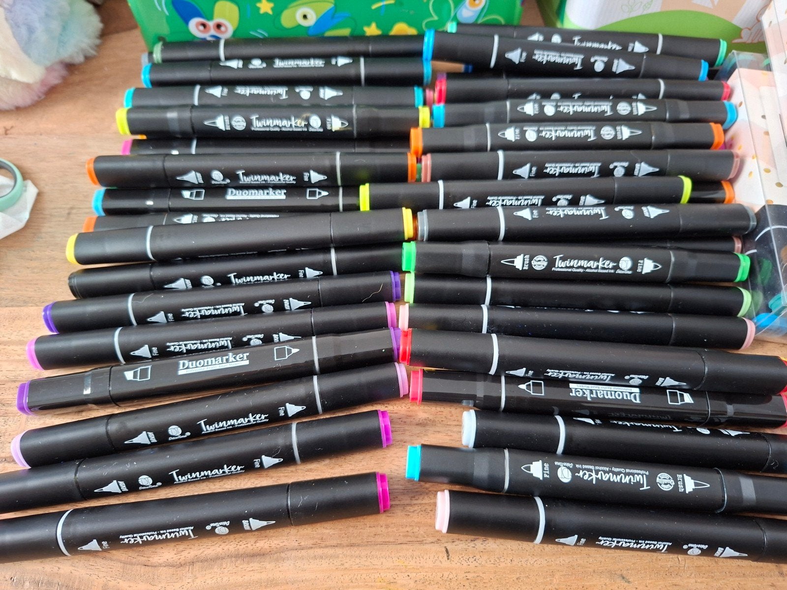 Allerlei twinmarkers, Hobby en Vrije tijd, Ophalen