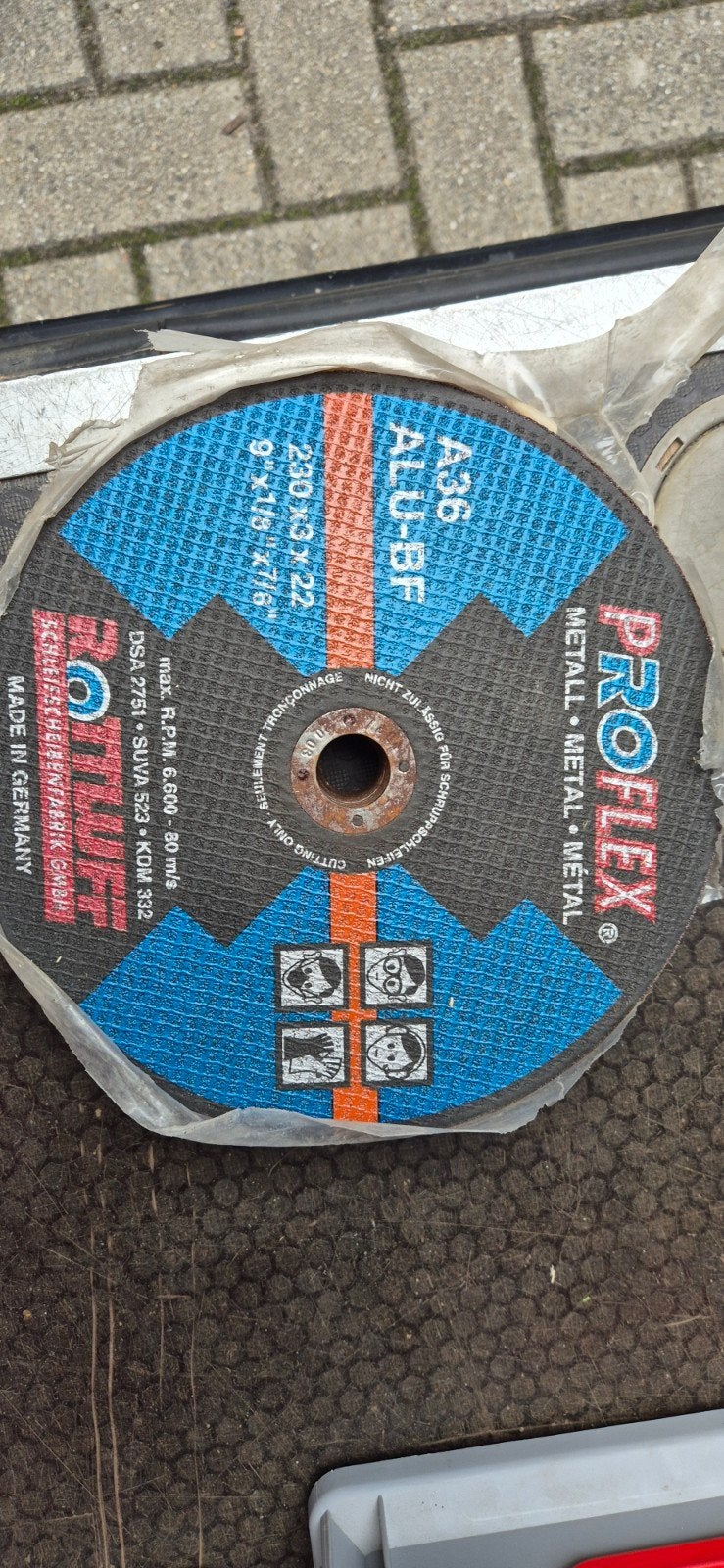 Disques métalliques Proflex pour meuleuses d'angle., Bricolage & Construction, Outillage | Meuleuses, Enlèvement, Neuf