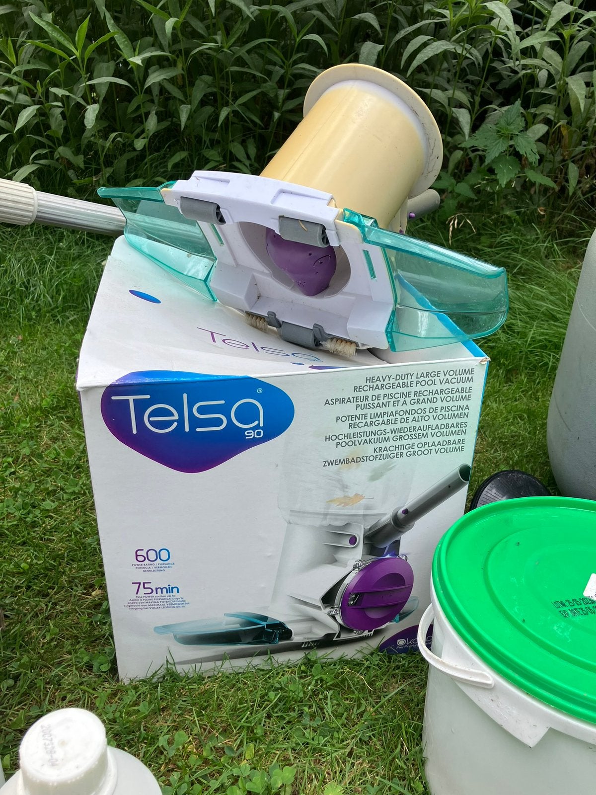 Telsa oplaadbare zwembadstofzuiger, Tuin en Terras, Ophalen, Gebruikt