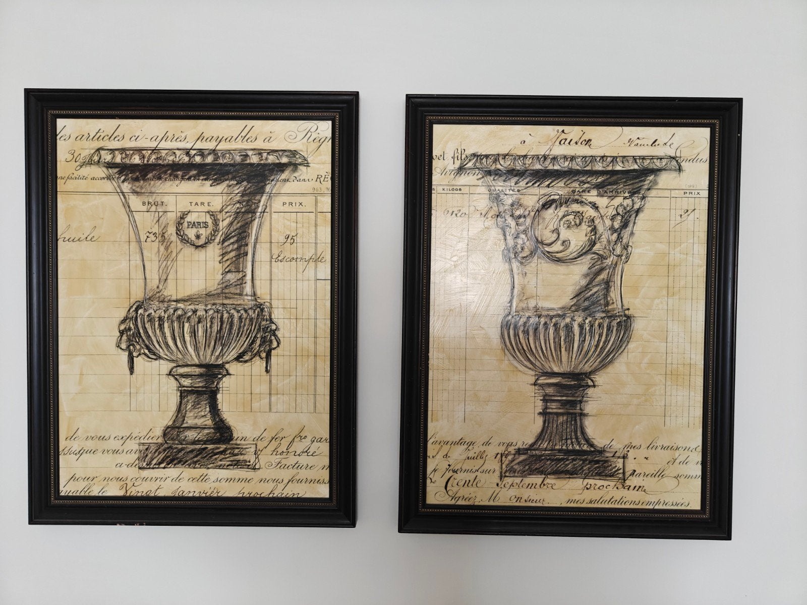 schilderijen 78 x 58 cm, Antiek en Kunst, Ophalen