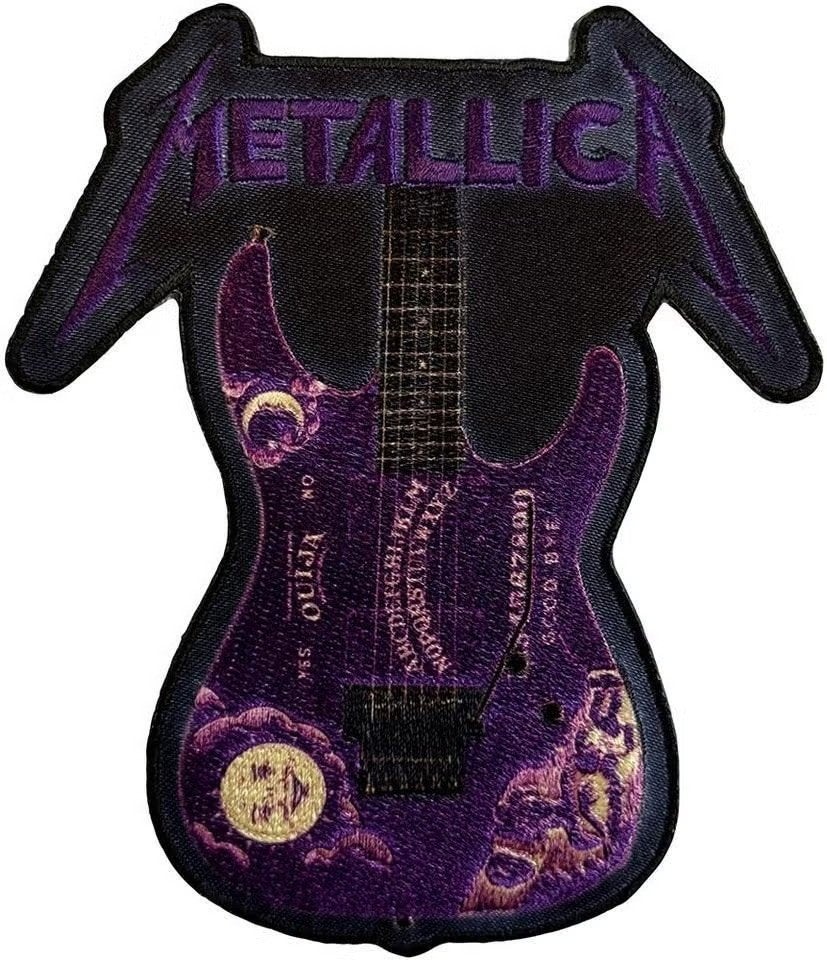 Metallica Kirk Purple Ouija Guitar - Patch off. merchandise, Ophalen of Verzenden, Nieuw