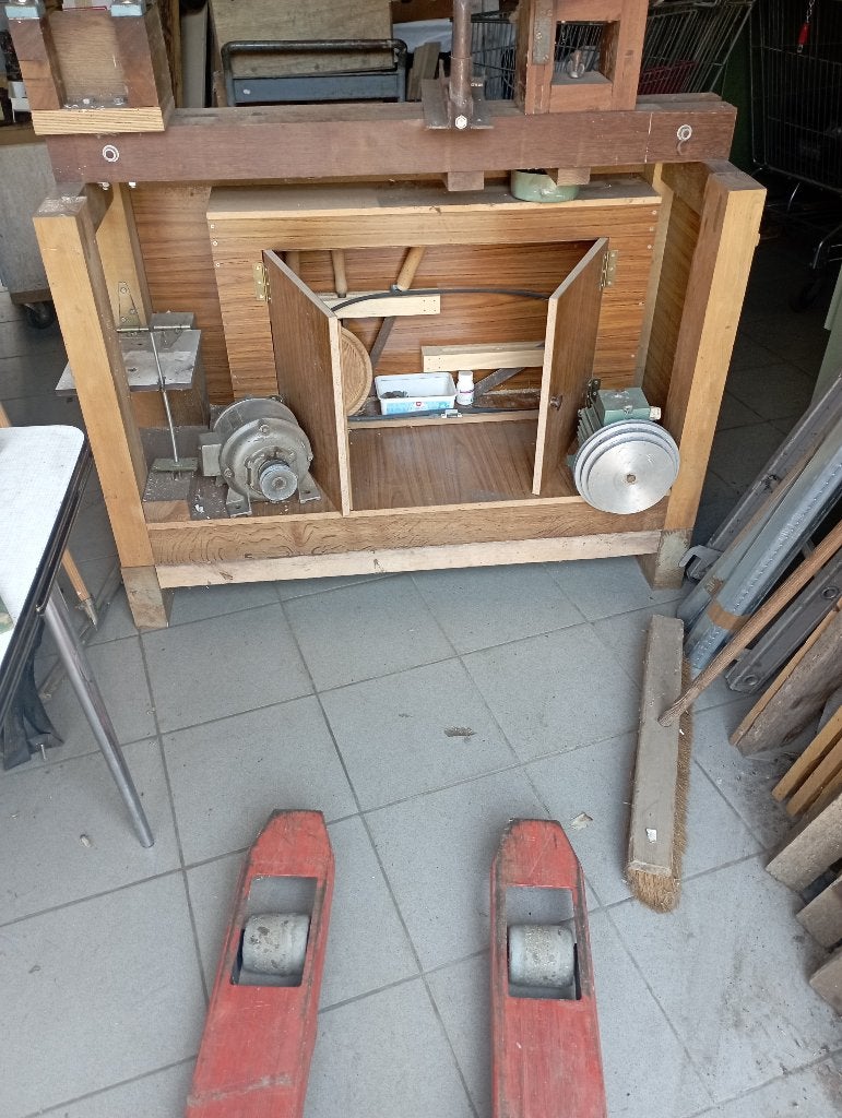 Houtdraaibank, Bricolage & Construction, Tours, Tour à bois, Enlèvement