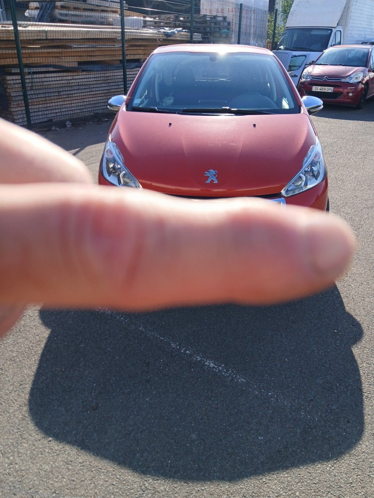 Pièces Peugeot 208, Enlèvement