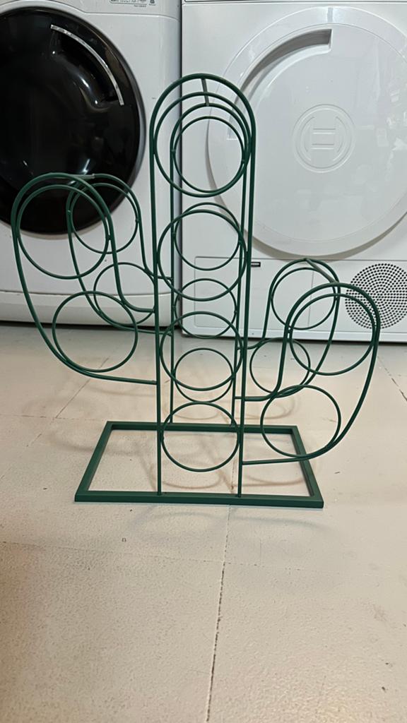 Porte-bouteilles de vin design en forme de cactus, Enlèvement, Comme neuf