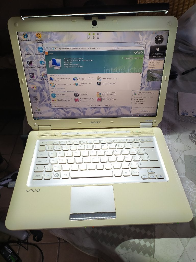 sony laptop, Ophalen