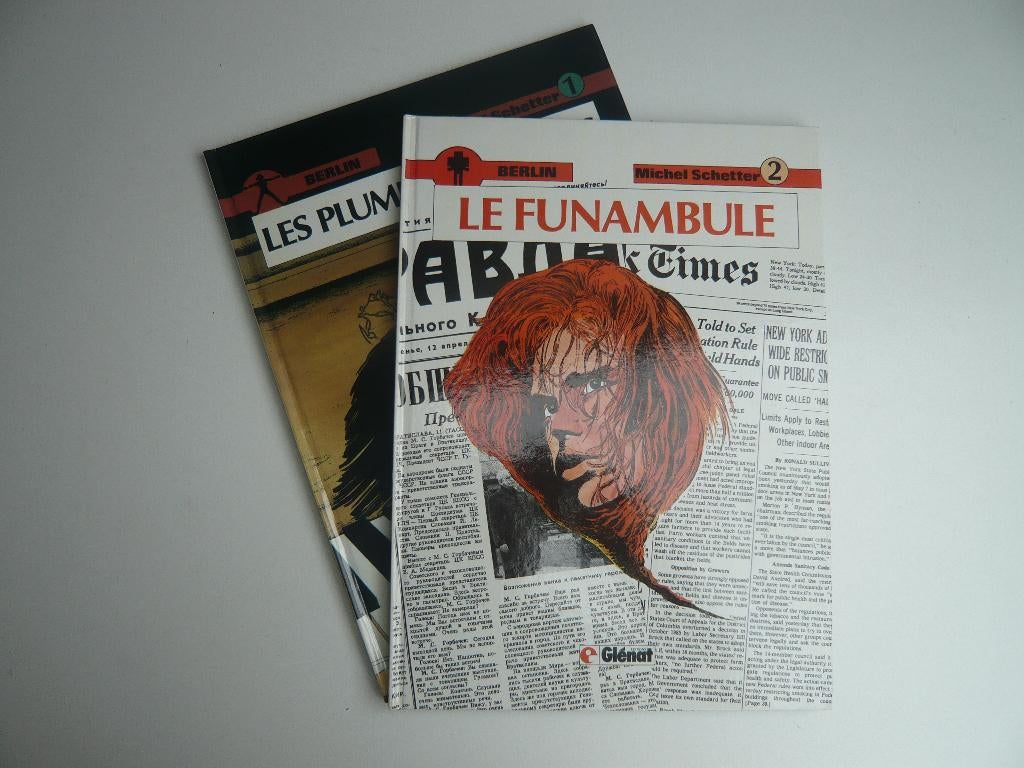 Bd BERLIN tomes 1 et 2 (EO ttbe) de SCHETTER, Gelezen, SCHETTER, Complete serie of reeks, Ophalen of Verzenden