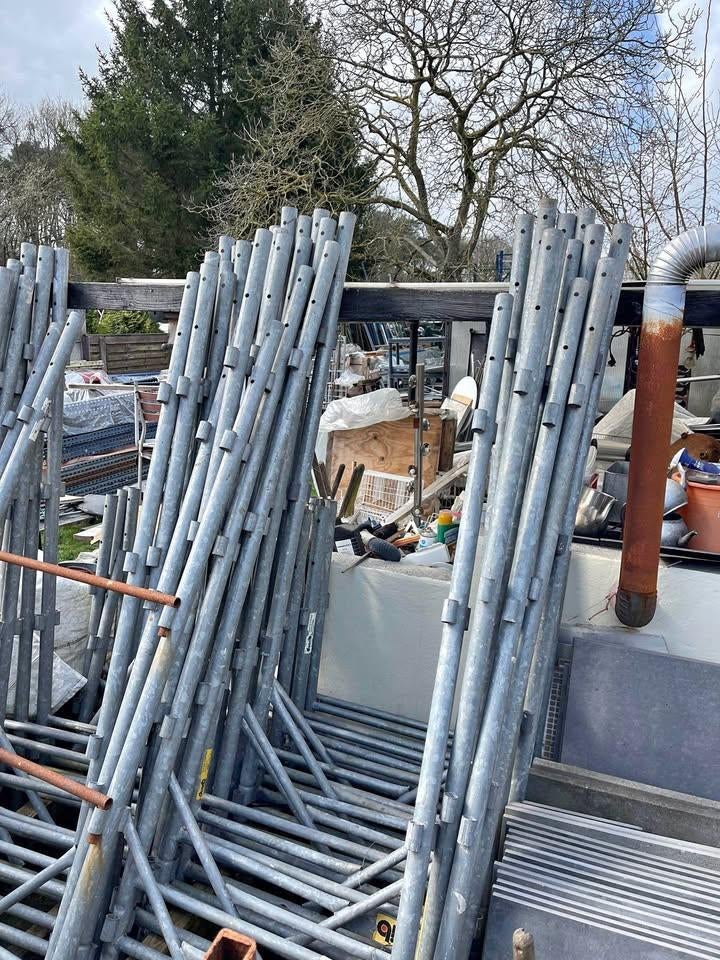 Steigerbouw bouwstelling volledig BIEDEN, Doe-het-zelf en Bouw, Ophalen