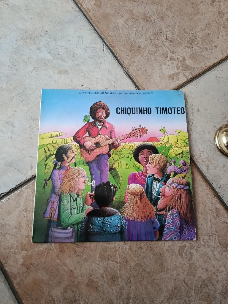 Chiquinho Timoteo -Braziliaanse gitaar met tabulatuur, Ophalen of Verzenden, 1980 - 1989, Gebruikt, 12 inch