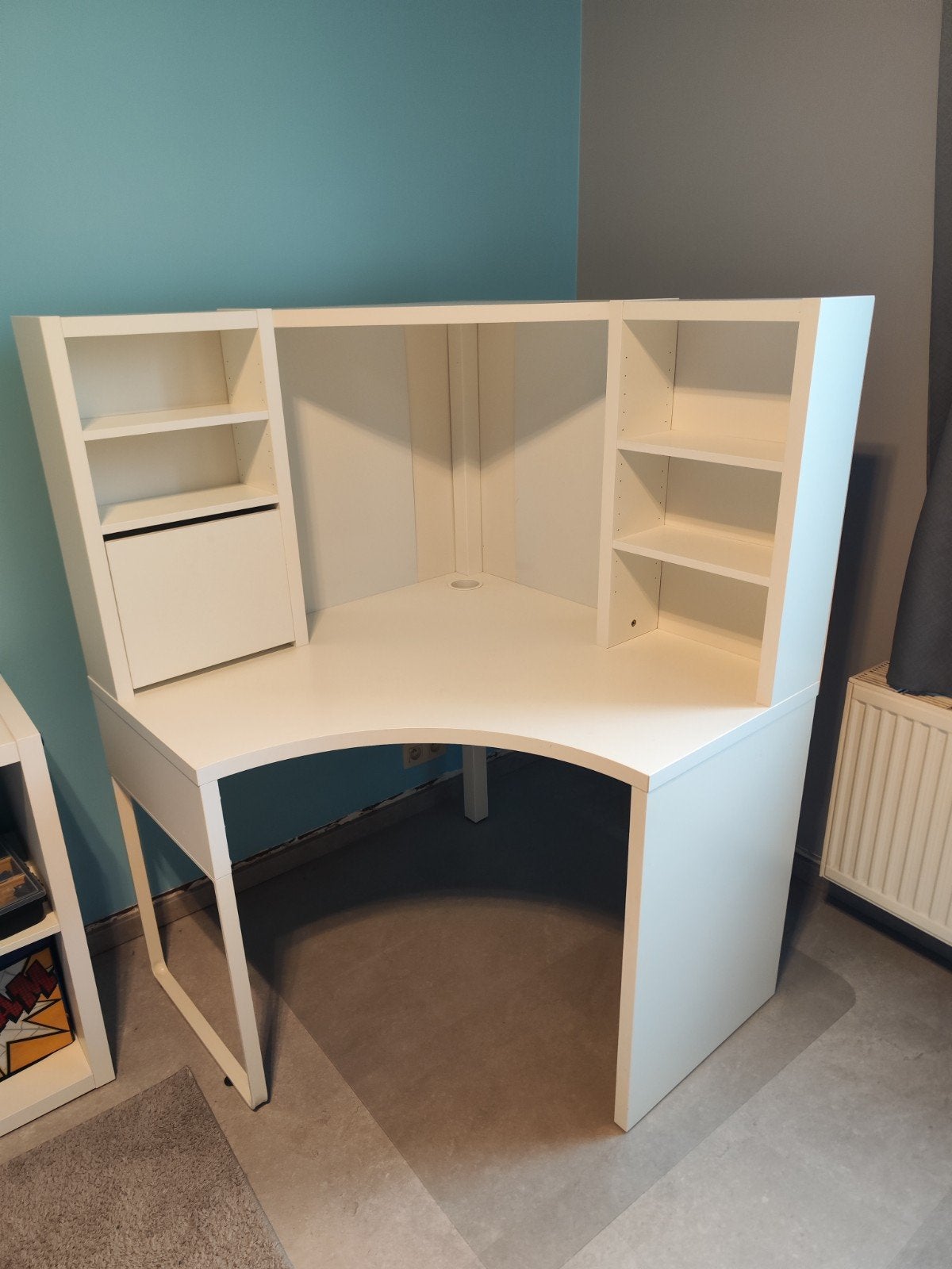 Bureau d'angle 100 x 142, Maison & Meubles, Enlèvement, IKEA, Bureau d'angle