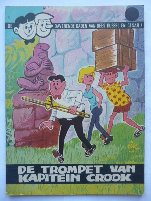 De Daverende daden van Dees Dubbel en Cesar. Rik Clément., Boeken, Stripverhalen, Gelezen, Meerdere stripboeken, Ophalen of Verzenden