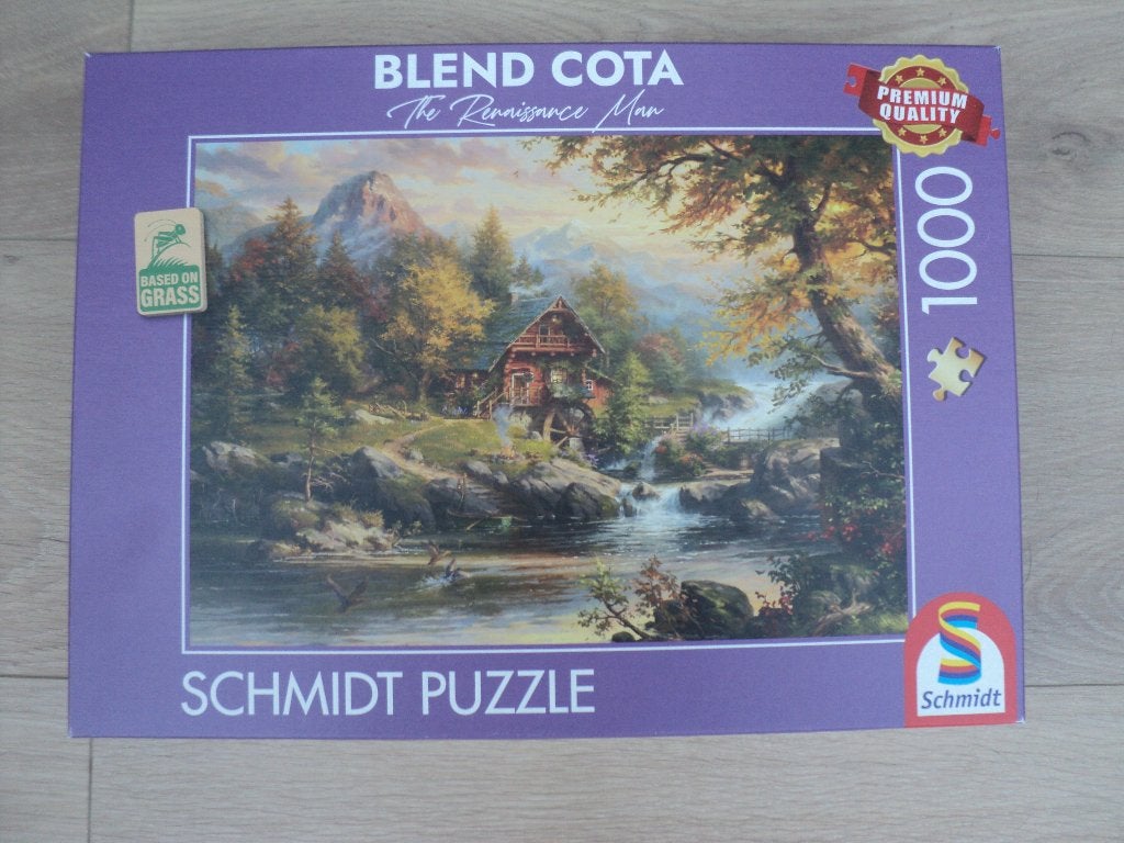 Puzzle Schmidt 1000 pièces, Enlèvement ou Envoi, 500 à 1500 pièces, Comme neuf, Puzzle