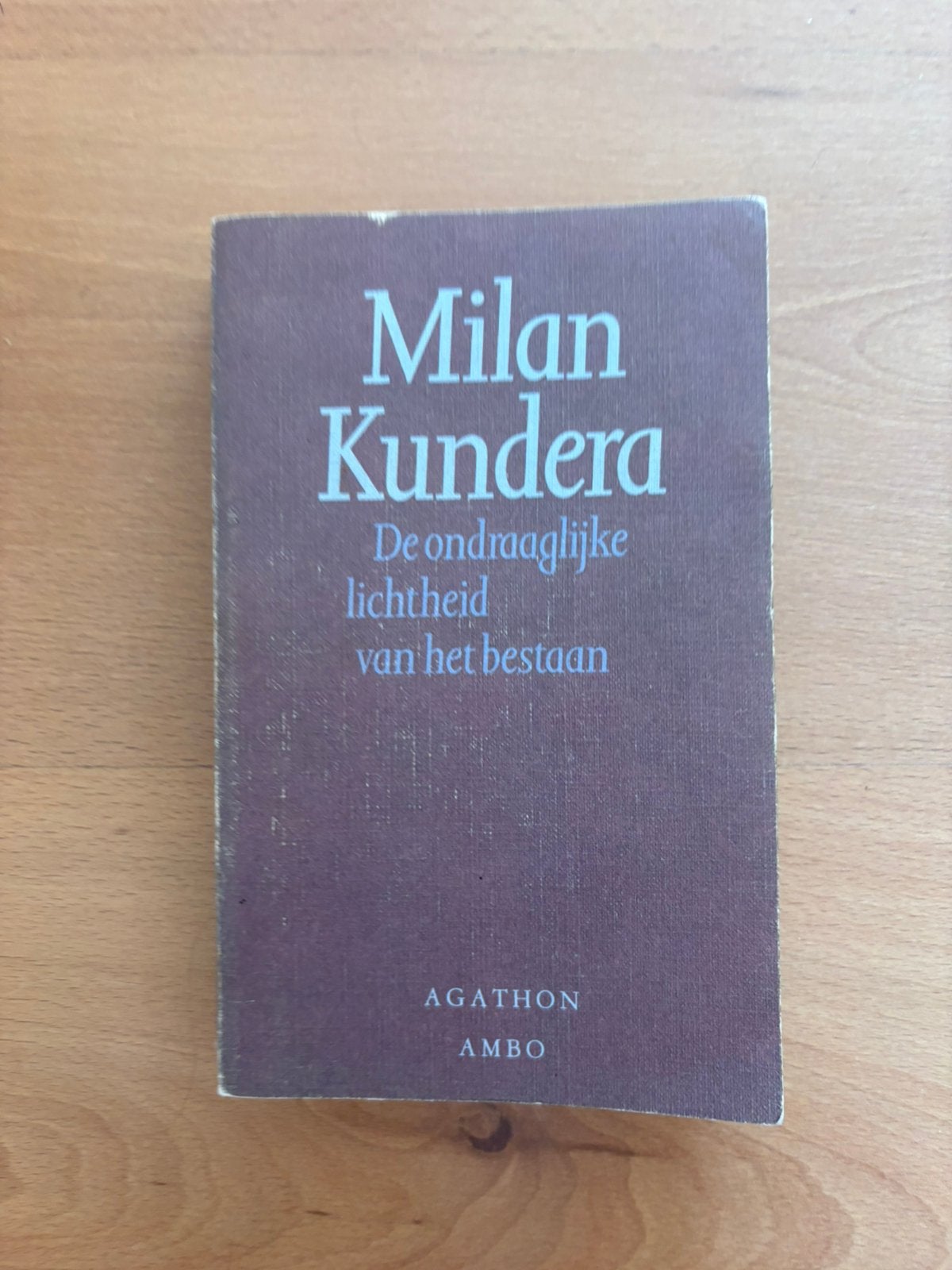 Milan Kundera - de ondraaglijke lichtheid van het bestaan, Ophalen, Gelezen
