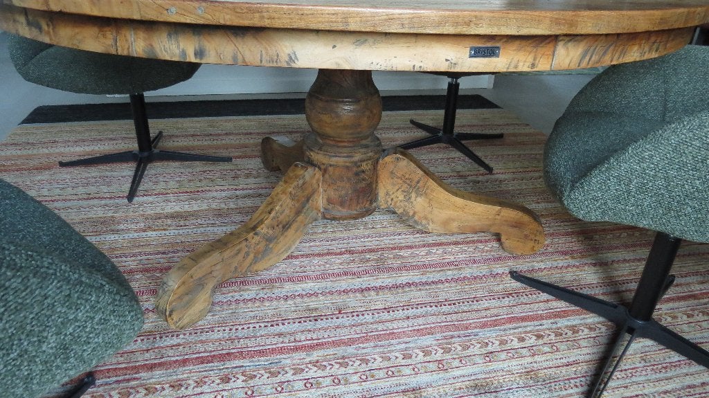 ronde eetkamertafel 160 cm, Huis en Inrichting, Ophalen