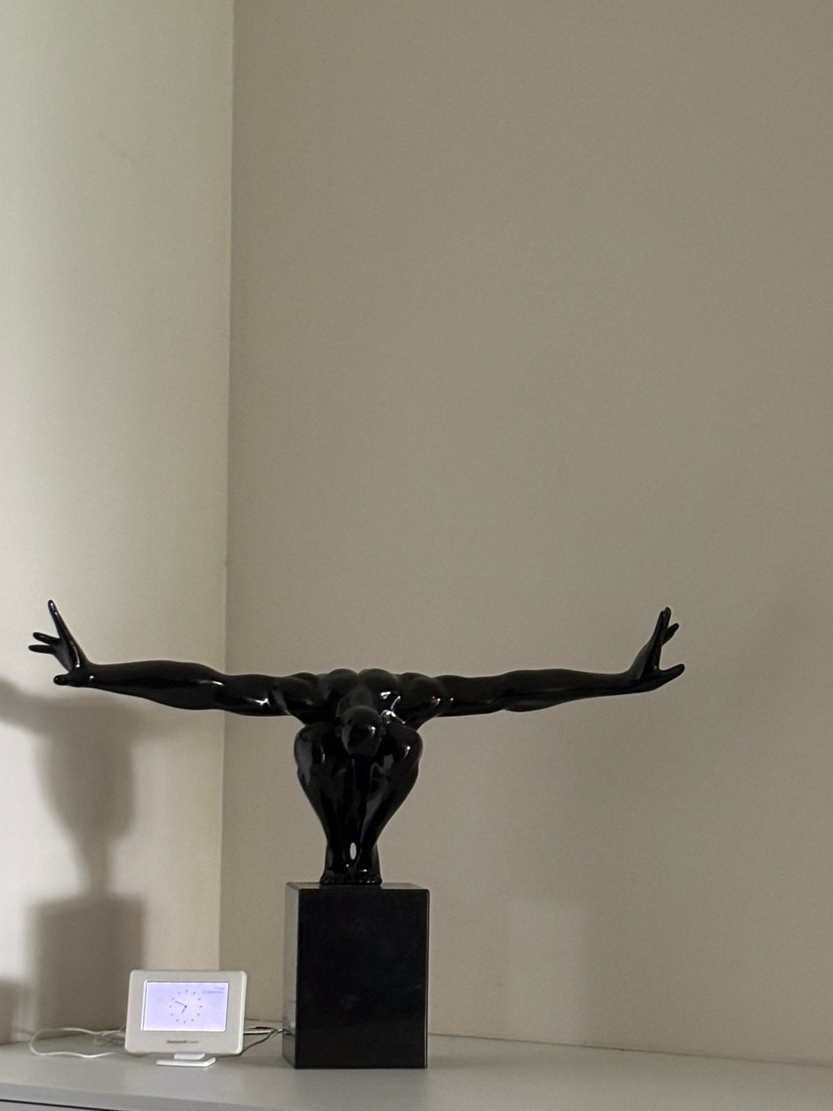 Beeld de duiker, Enlèvement, Sculpture