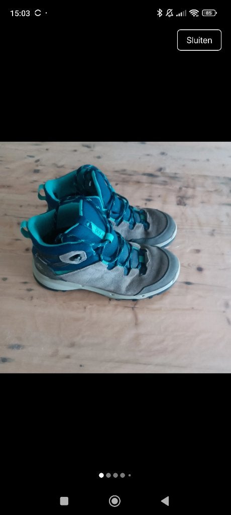 Wandelschoenen Quechua maat 36, Sport en Fitness, Bergsport en Wandelen, Ophalen, Zo goed als nieuw, Schoenen