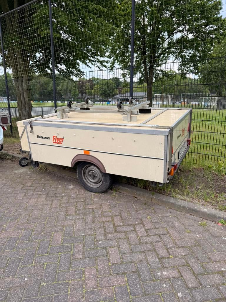Holtkamper Flyer vouwwagen zeer compleet, Caravans en Kamperen, Ophalen, Holtkamper