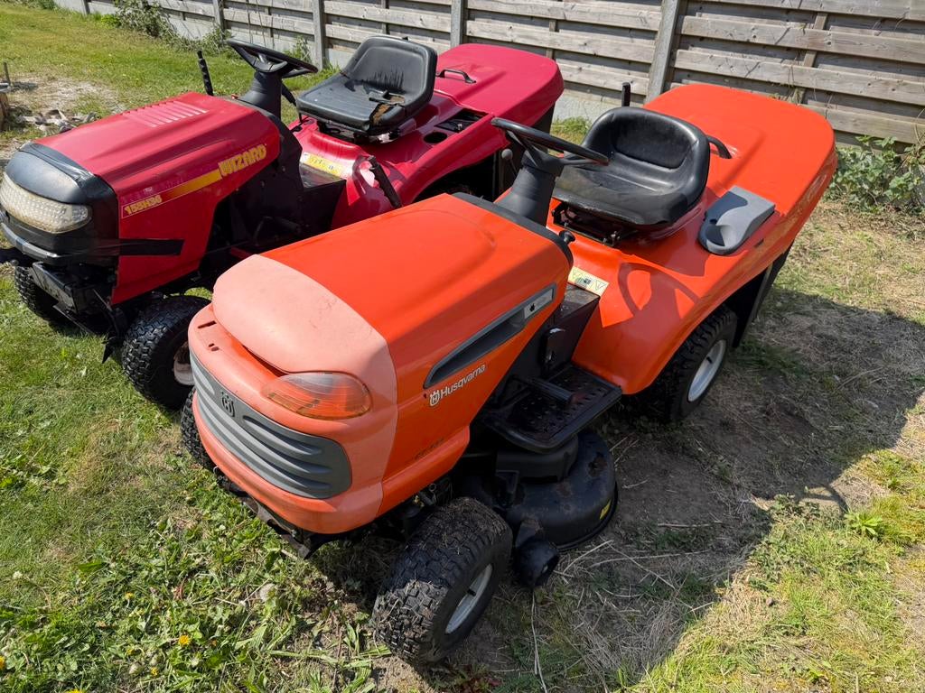 2 zitmaaiers te koop, Enlèvement, Utilisé