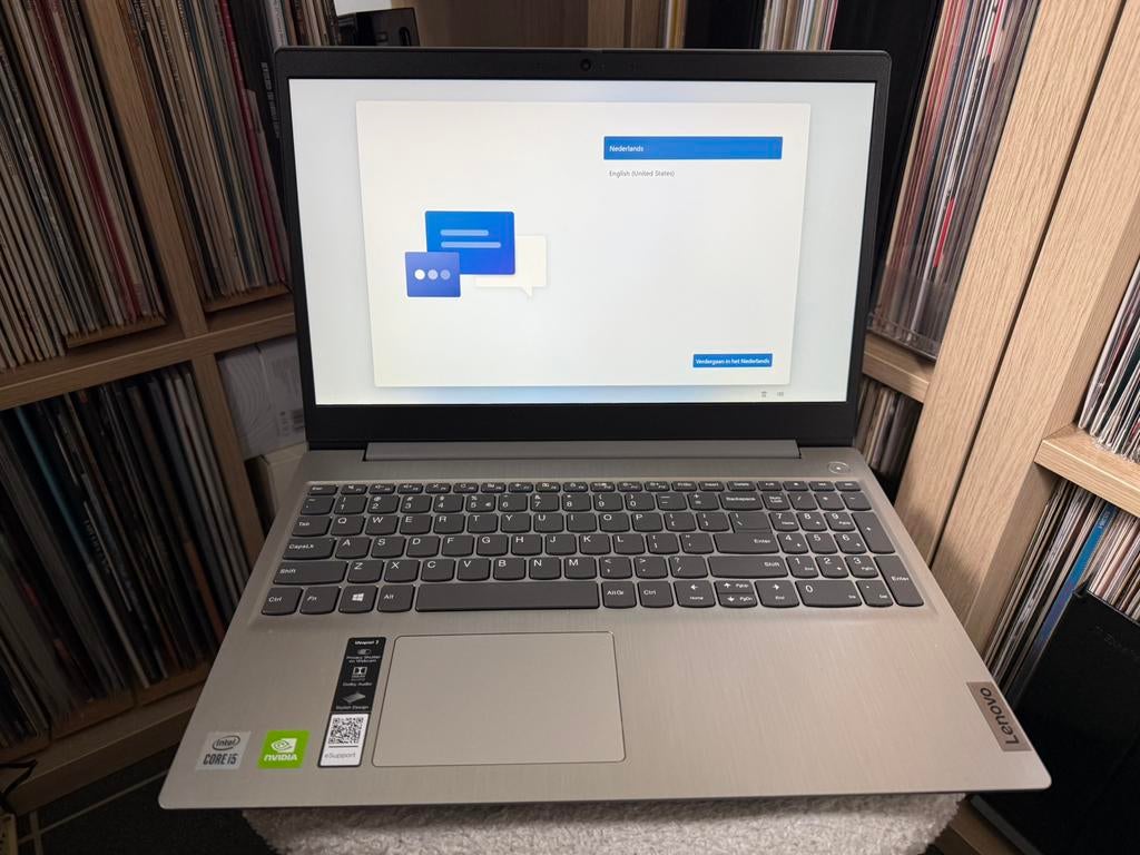 Lenovo Ideapad 3 15IIL05 Laptop met Windows, Computers en Software, Qwerty, Ophalen of Verzenden, Zo goed als nieuw, SSD