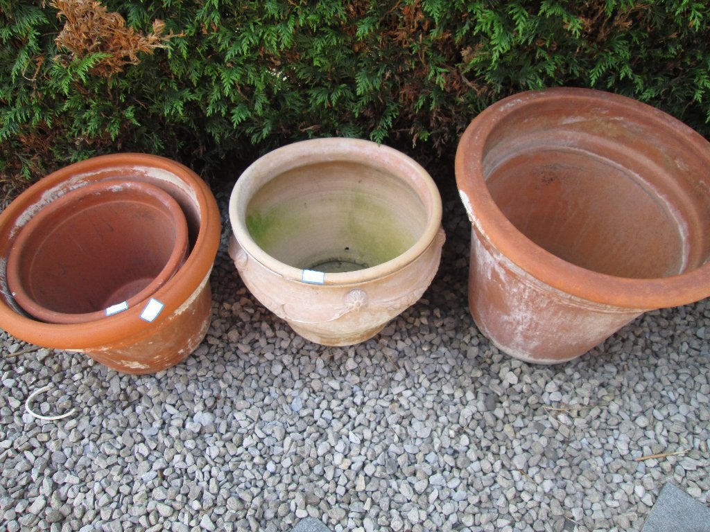 terracotta potten, Tuin en Terras, Ophalen, Gebruikt