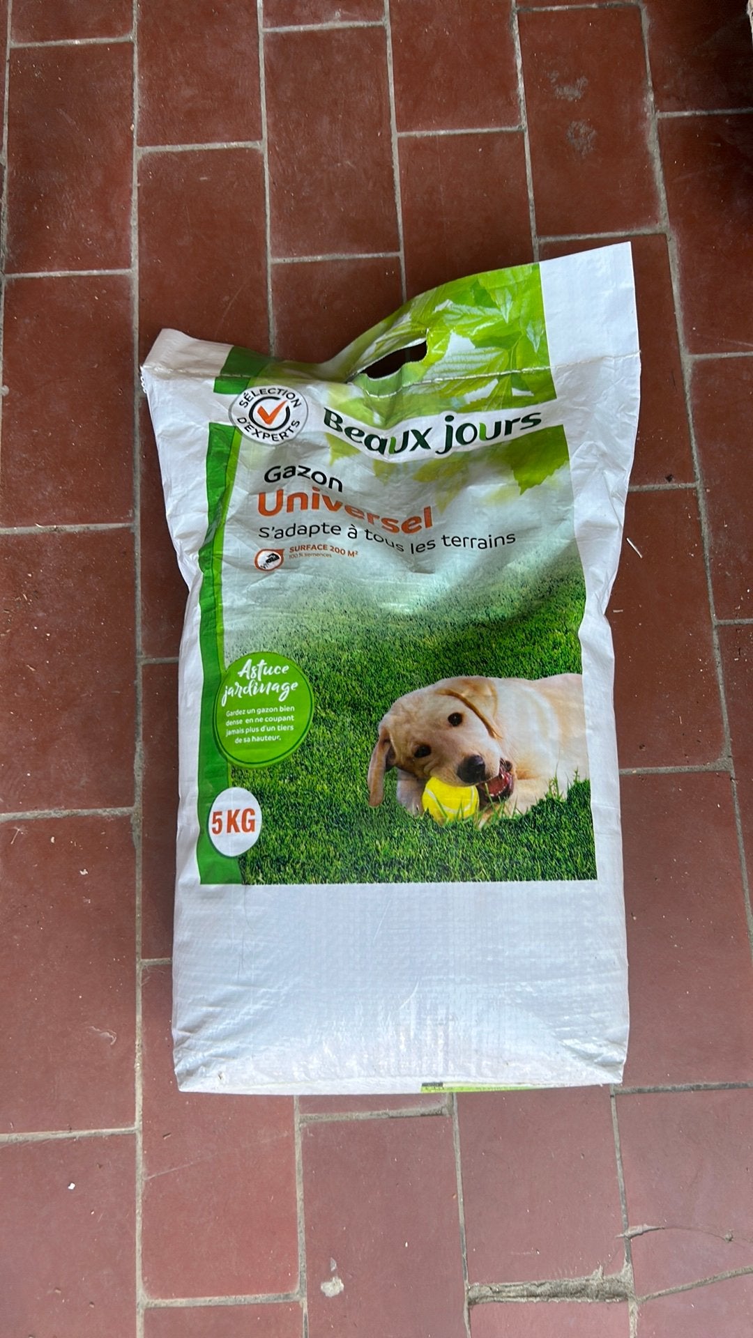 Melange gazon universel 5kg, Jardin & Terrasse, Enlèvement