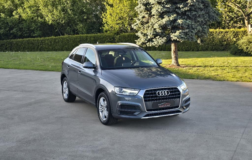 Audi Q3 2.0 Diesel Aut. ** Keyless - 91.000 km ** GAR 12M, Argent ou Gris, Achat, Entreprise, Garantie prolongée
