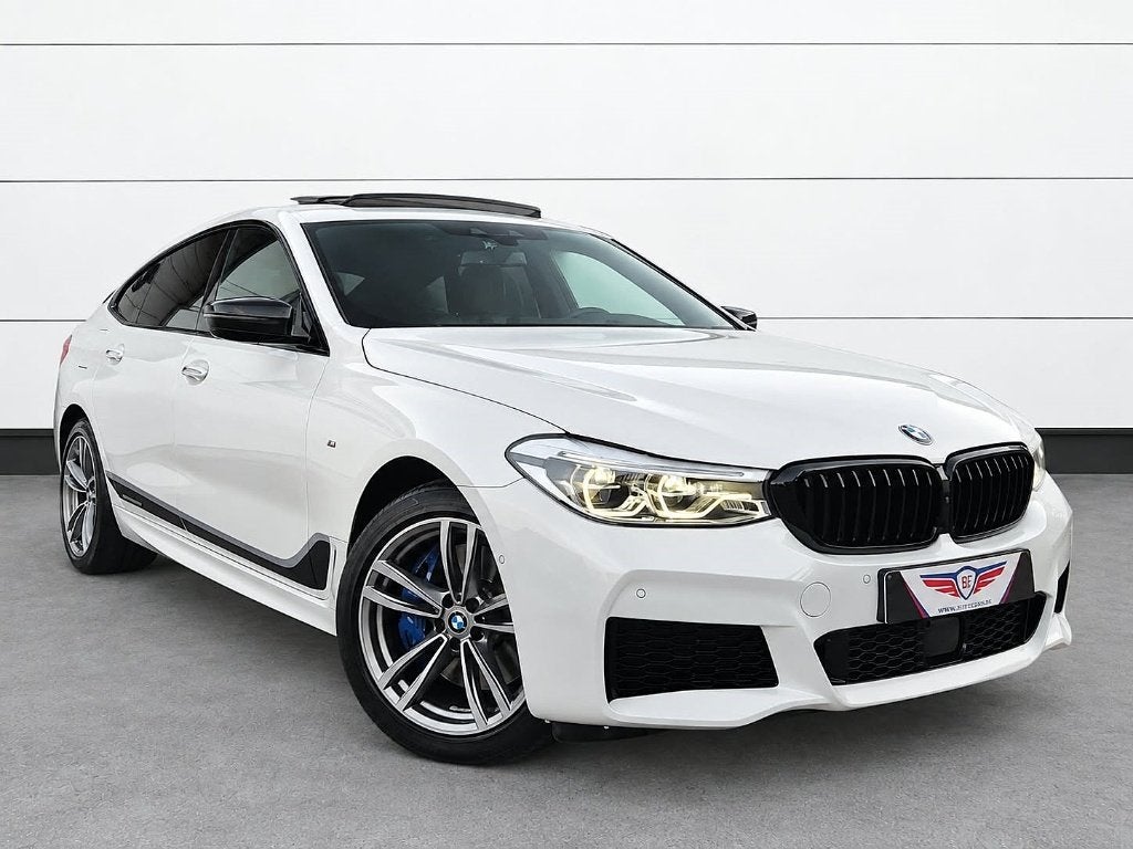 BMW 640I GT*X-DRIVE*M-PACK*ROIT-PANO*LED*XENON*GPS*CAMERA*, Auto's, Automaat, Euro 6, Wit, Leder