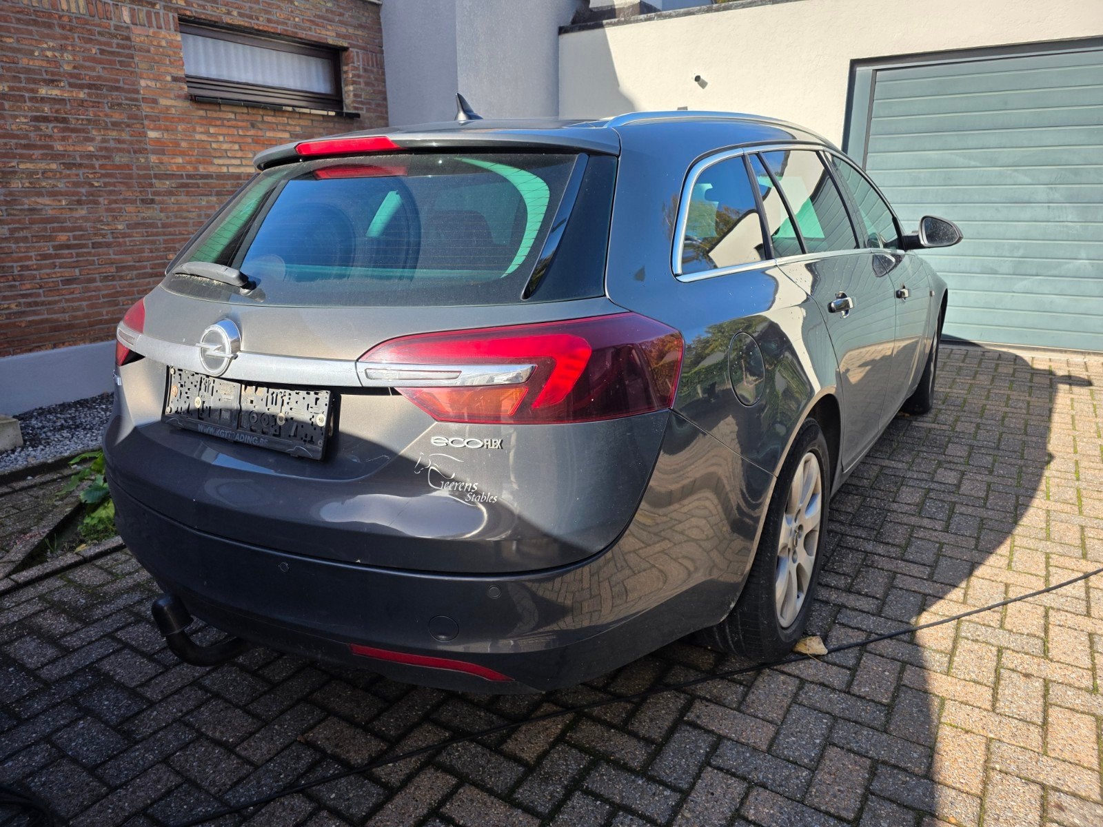 opel insigna 2.0 d, Euro 5, Zwart, Leder en Stof, Particulier