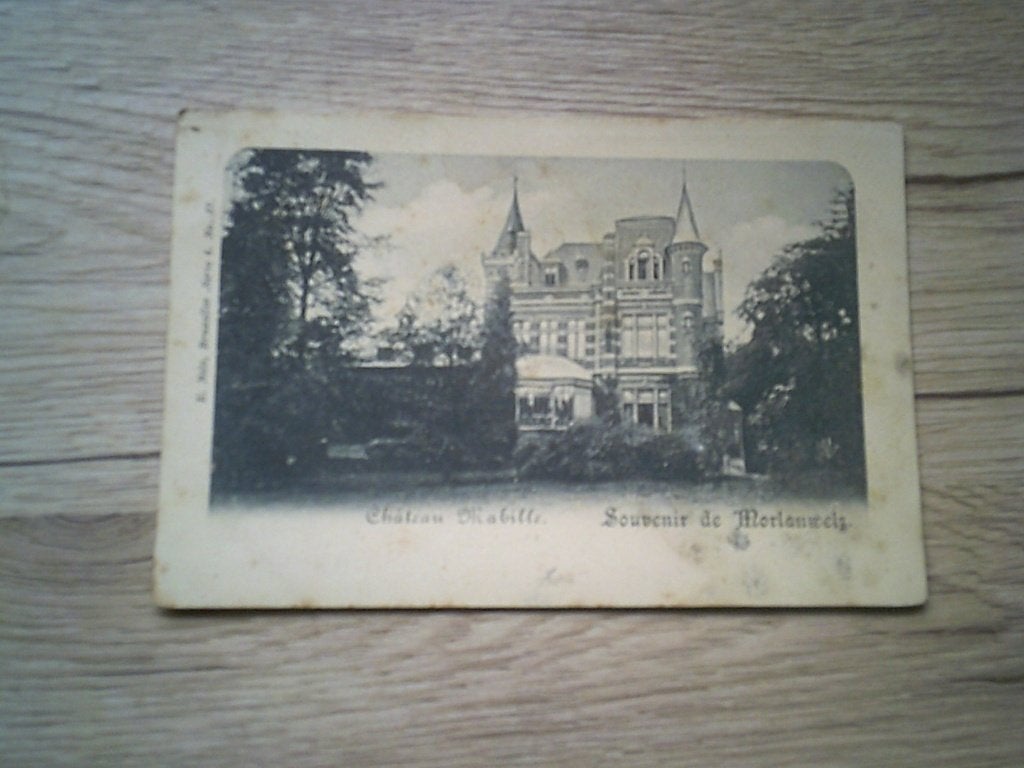 MORLANWELZ: Château "Mabille", Ophalen of Verzenden, Voor 1920, Ongelopen, Henegouwen