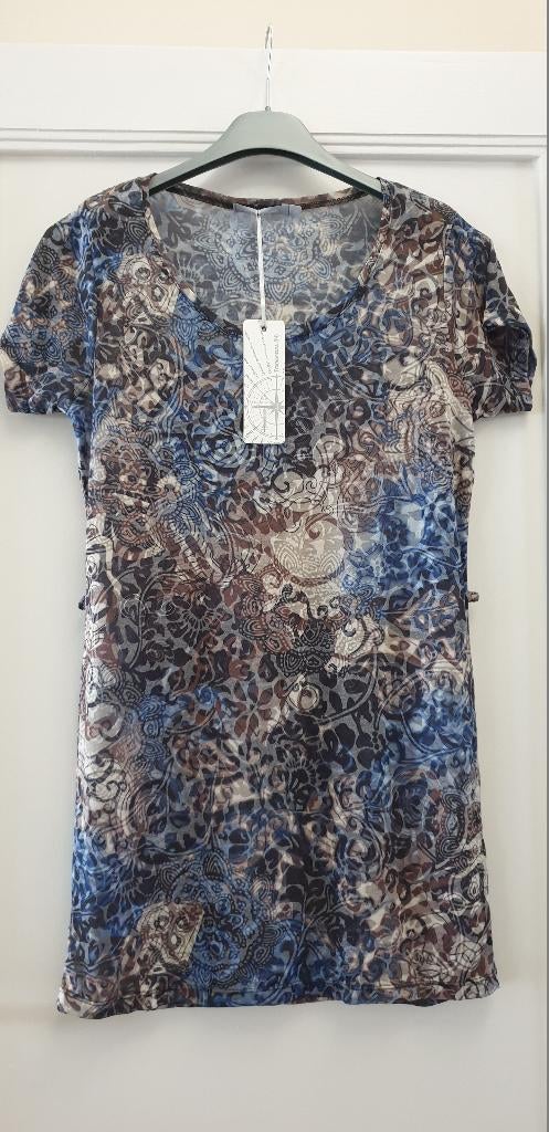 Article NEUF : Blouse longue et fine Tramontana - Taille L, Enlèvement ou Envoi, Tramontana, Bleu, Taille 42/44 (L)