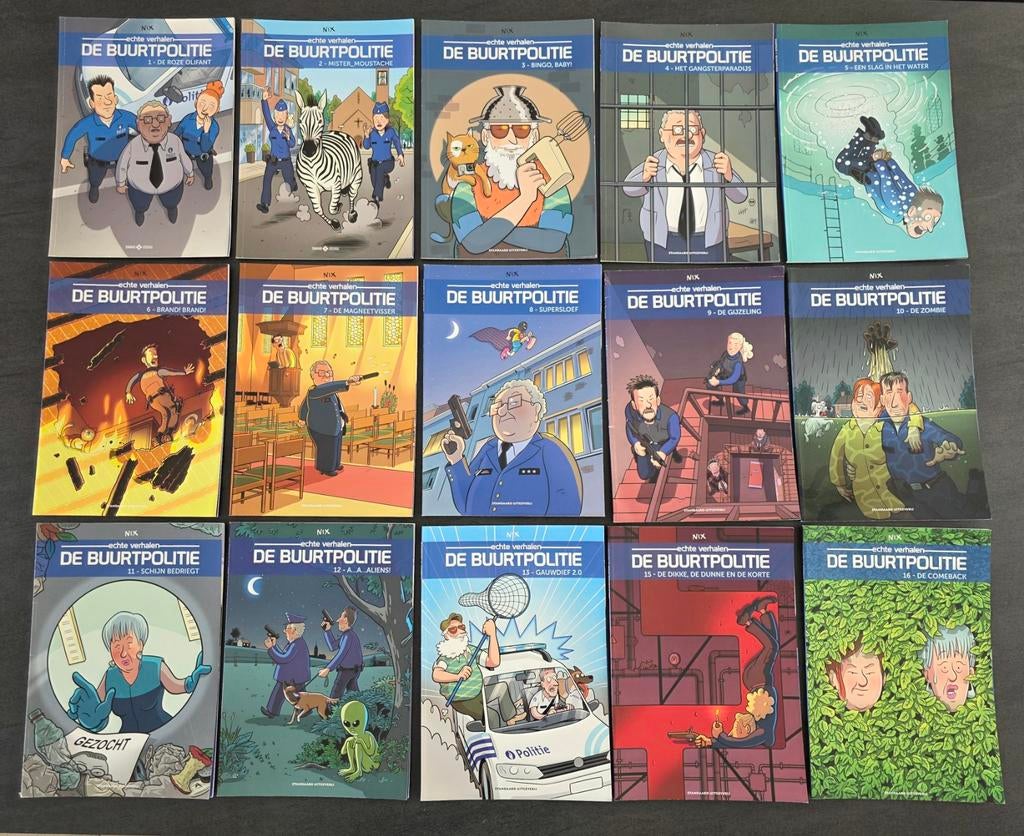 Strips: De Buurtpolitie  : Standaard Uitgeverij, Boeken, Stripverhalen, Ophalen of Verzenden, Zo goed als nieuw