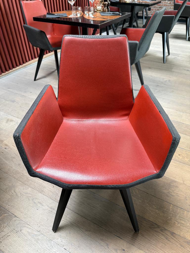 60 x horecastoelen mood mobitec te koop, Zakelijke goederen, Ophalen, Gebruikt, Meubilair