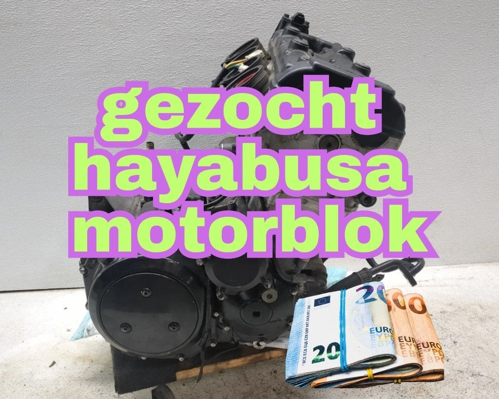 HAYABUSA motorblok gezocht, Enlèvement, Utilisé