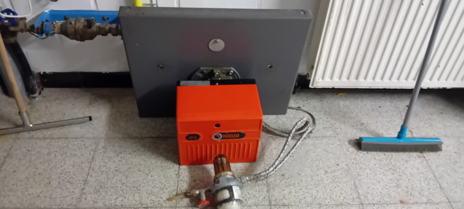 brander rielo 40 G 5, Enlèvement