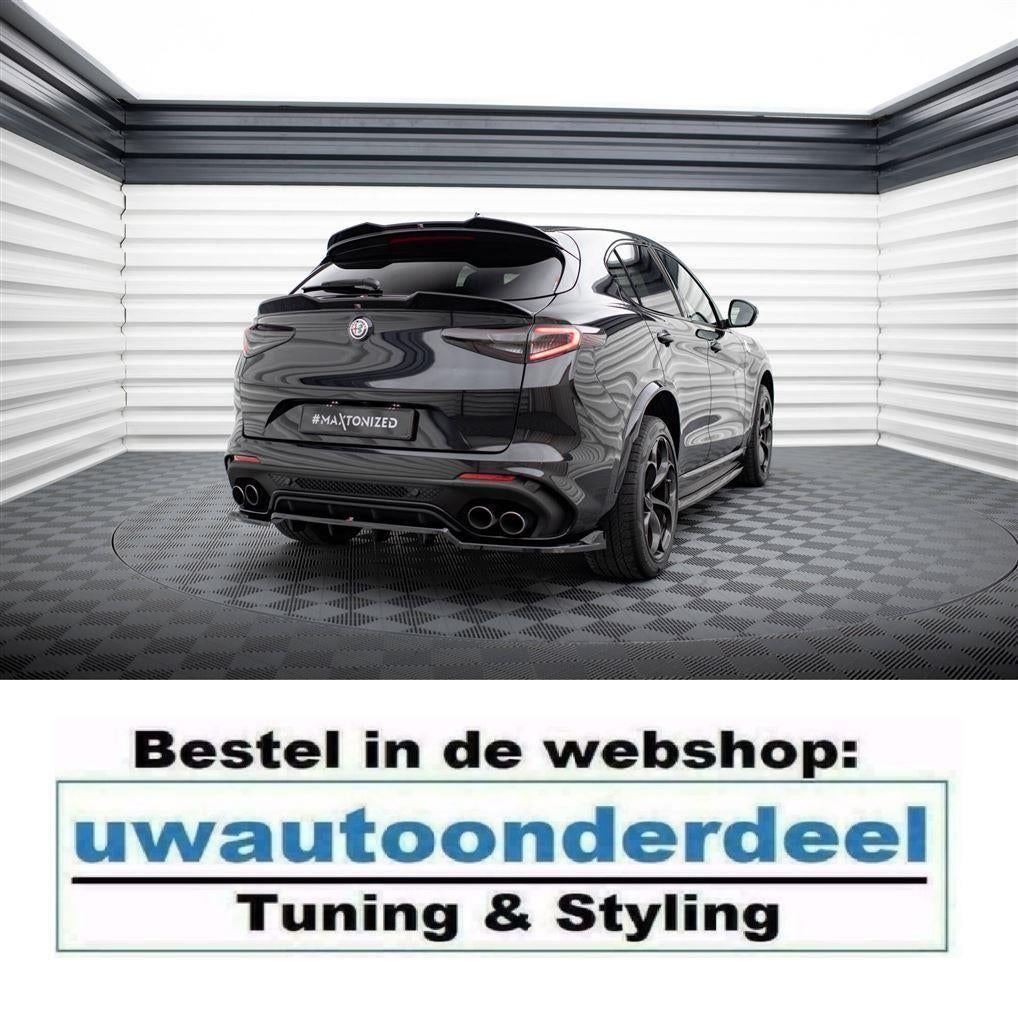 Maxton Design Spoiler Splitter Lip Alfa Romeo Stelvio Quadri, Envoi