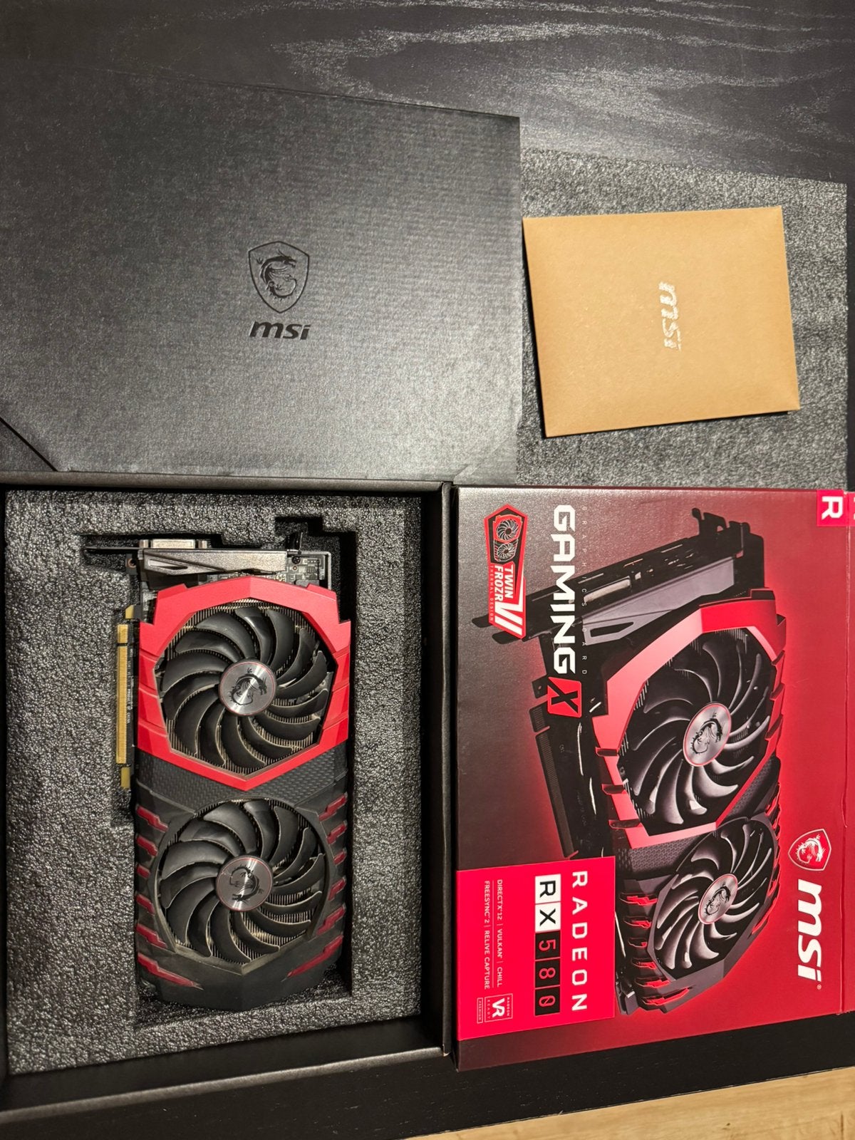 Amd rx 580 msi gaming x 8go en parfait état, Informatique & Logiciels, Enlèvement ou Envoi, Comme neuf