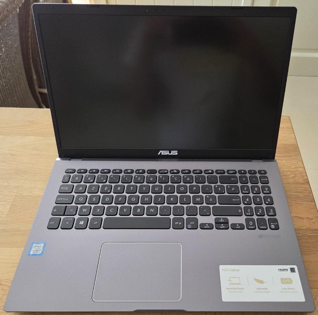 ASUS Laptop 15,6" Intel i5/20GB/500GB SSD/Windows11Home, Asus, SSD, Azerty, 512 GB