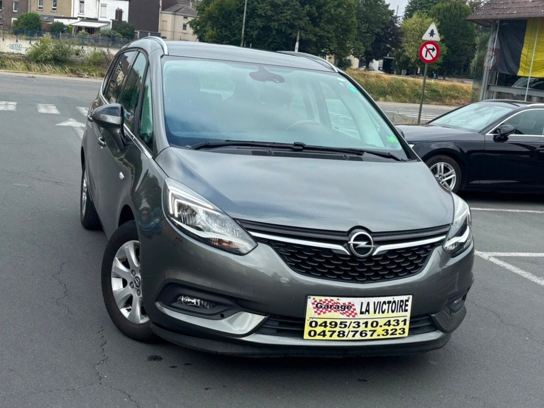 Opel Zafira 7 PLACES 2017 année 1.6 cdti 88kw 0032478767323, Autos, Argent ou Gris, Achat, Euro 6, Entreprise