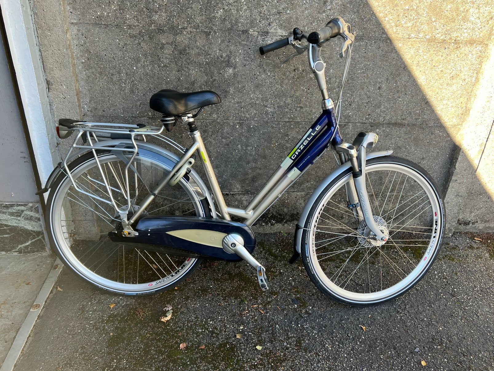 Gazelle damesfiets, Fietsen en Brommers, Ophalen, 47 tot 50 cm, Versnellingen, Zo goed als nieuw