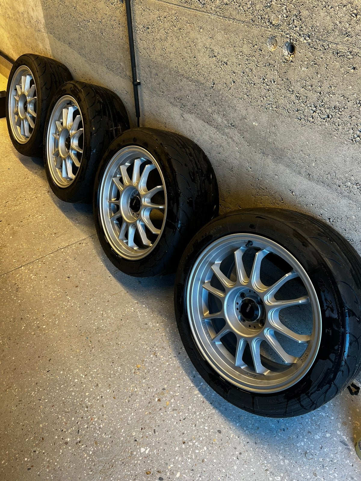 TE KOOP König Hypergram 17 inch 4x100 ET45 incl.semis, Auto-onderdelen, Ophalen, 17 inch