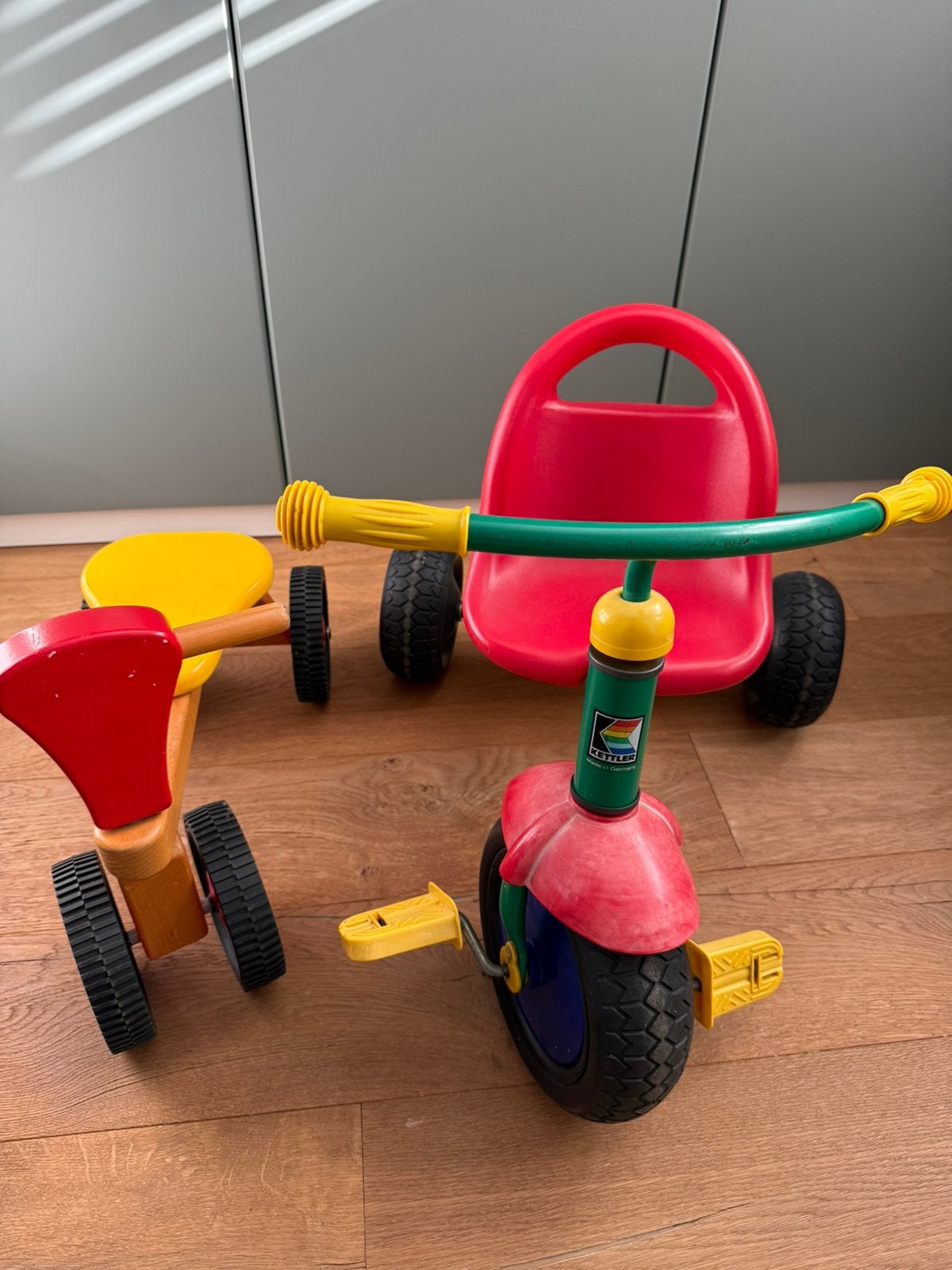 2 kinderfietsjes Kettler/Allehand Design, Ophalen, Gebruikt