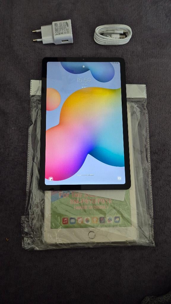 Samsung Galaxy Tab S6 Lite 64gb, Zo goed als nieuw, Samsung, Wi-Fi en Mobiel internet, Ophalen