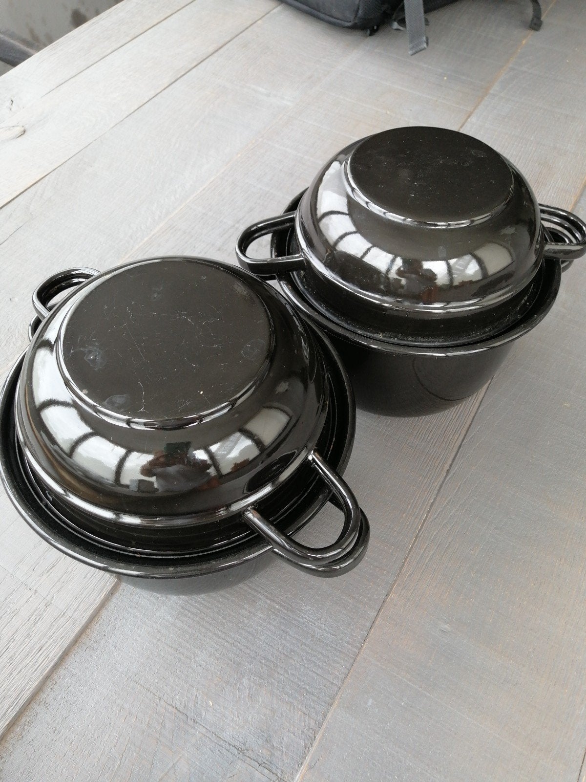 2 mosselpotten, Huis en Inrichting, Ophalen