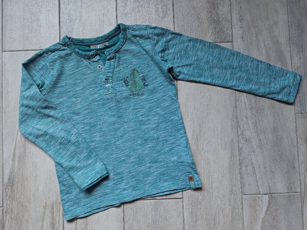 ★ M122 - Longsleeve plop, Kinderen en Baby's, Kinderkleding | Maat 122, Ophalen of Verzenden, Gebruikt, Jongen, Shirt of Longsleeve