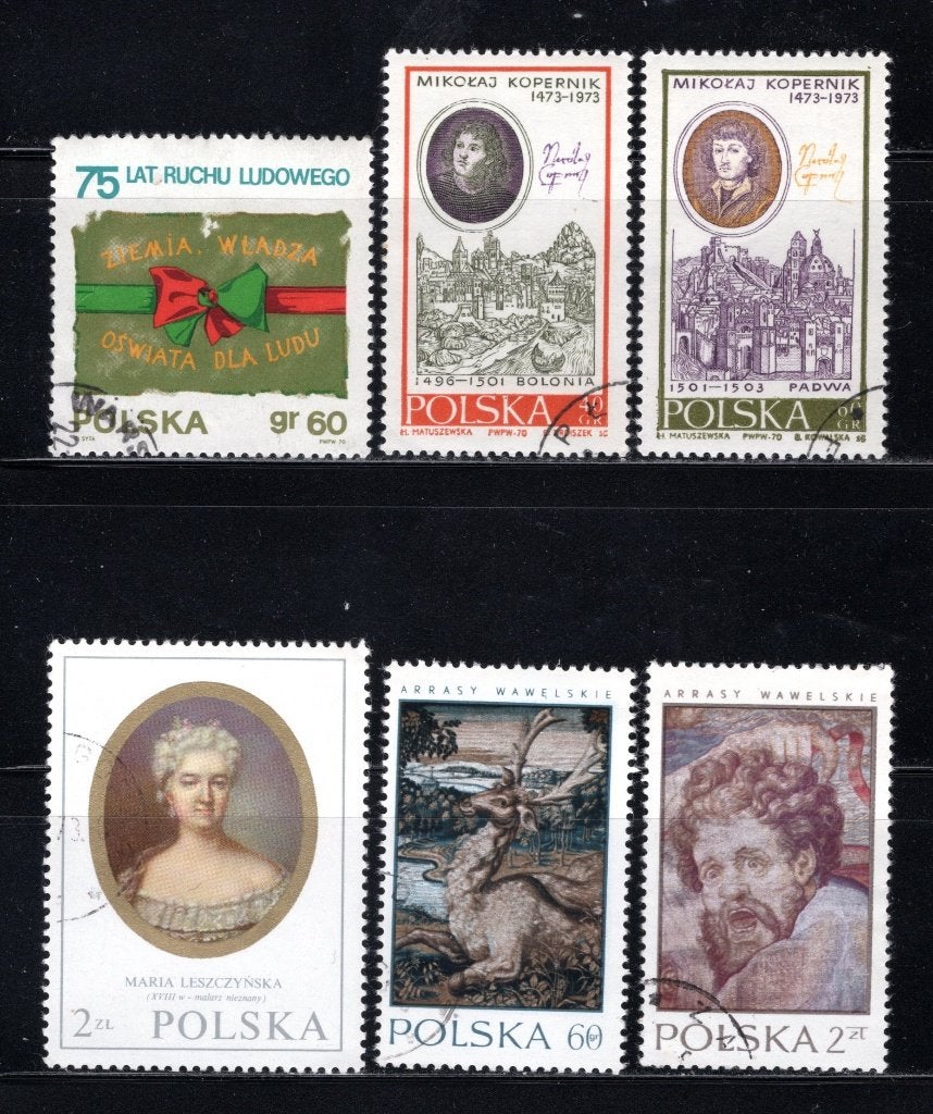 POLEN Lot 1970 gestempeld, Verzenden, Polen, Gestempeld