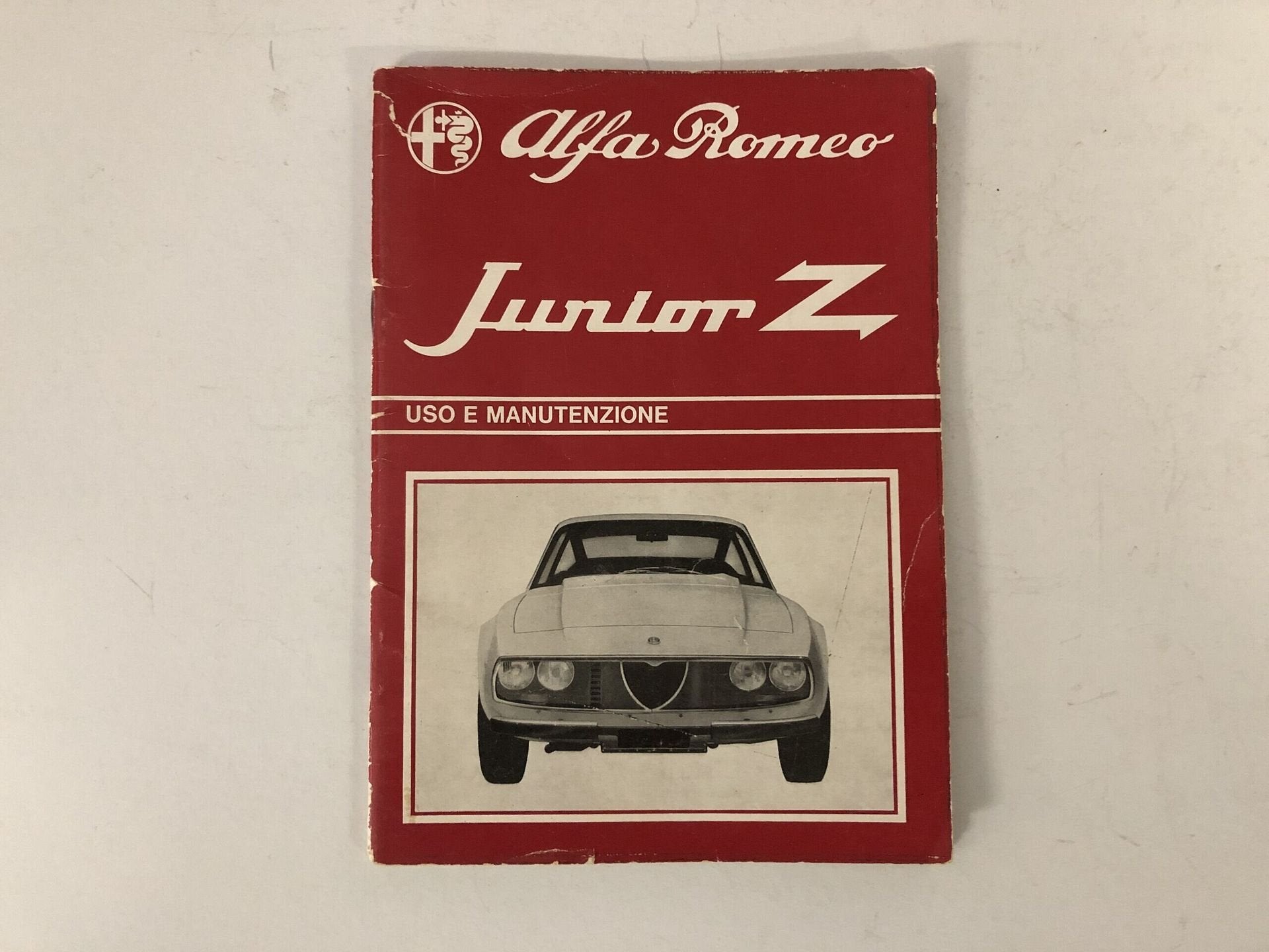Alfa Romeo Junior Zagato instructieboekje, Enlèvement ou Envoi