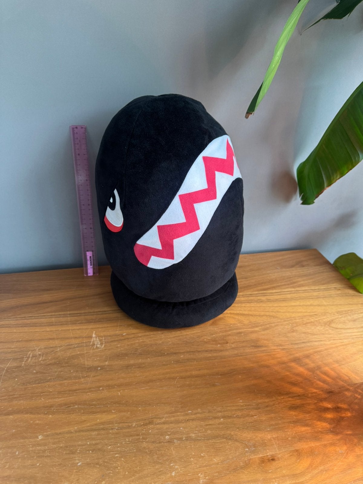 Grote Chain Chomp knuffel uit Super Mario, 35 cm, Super Mario, Ophalen, Zo goed als nieuw, Nintendo