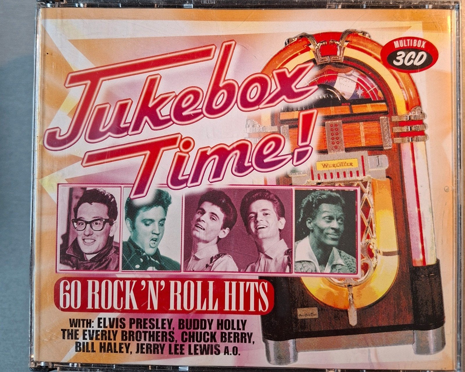 Boîte de 3 CD. C'est l'heure du juke-box., Enlèvement ou Envoi