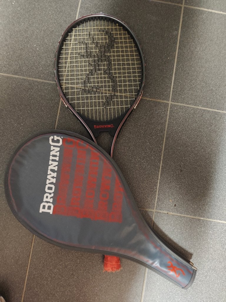 Tennisracket, Sport en Fitness, Tennis, Ophalen, Zo goed als nieuw, Overige merken