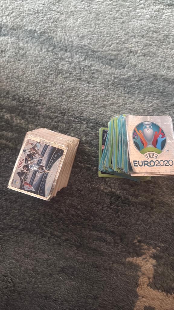 Panini Wk 2018 en Ek 2020 voetbalstickers, Ophalen of Verzenden, Overige soorten, Volle spaarkaart