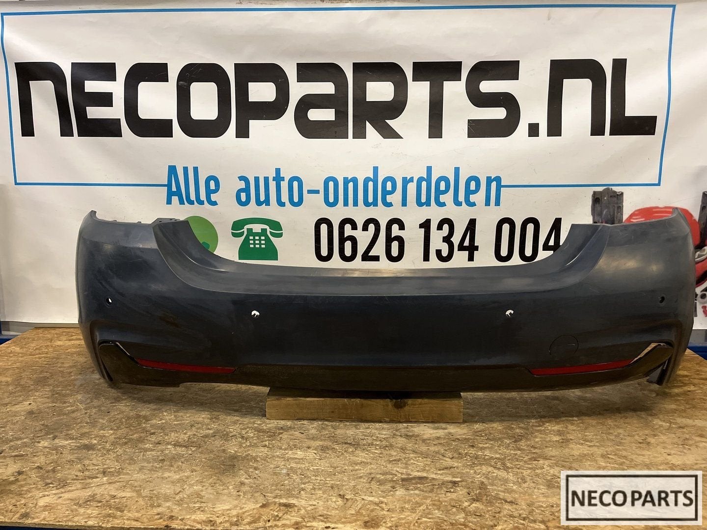 BMW 4 SERIE F32 M PAKKET ACHTERBUMPER BUMPER ORIGINEEL, Gebruikt, -, -, Ophalen of Verzenden